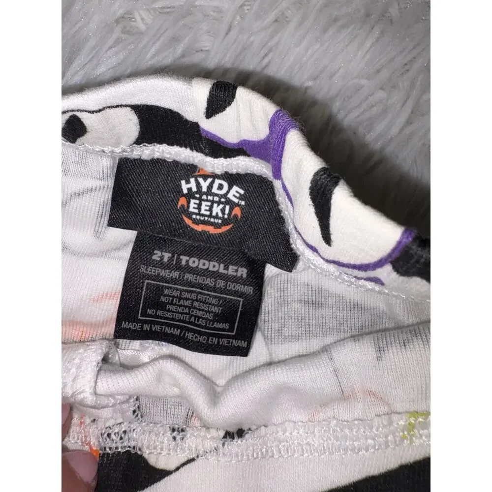 Hyde & Eek Sz. 2T Halloween Theme 2 Pc. Pj Set. Adorable, Great Condition